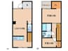 仮）N-TERRACE黄金町 2LDKの間取り