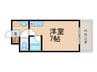 ベイパレスＷＡＫＡＭＡＴＳＵⅡ 1Rの間取り