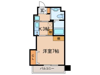 間取図 古船場ﾀｶﾔｺｰﾎﾟﾚｰｼｮﾝﾋﾞﾙ