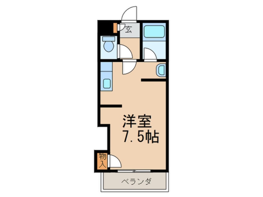 間取図 ポルトス仲原