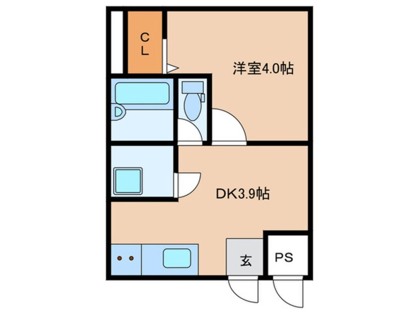 間取図 仮）京町プレイスレジデンスⅠ