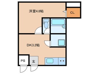 間取図 仮）京町プレイスレジデンスⅠ