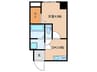 仮）京町プレイスレジデンスⅠ 1DKの間取り