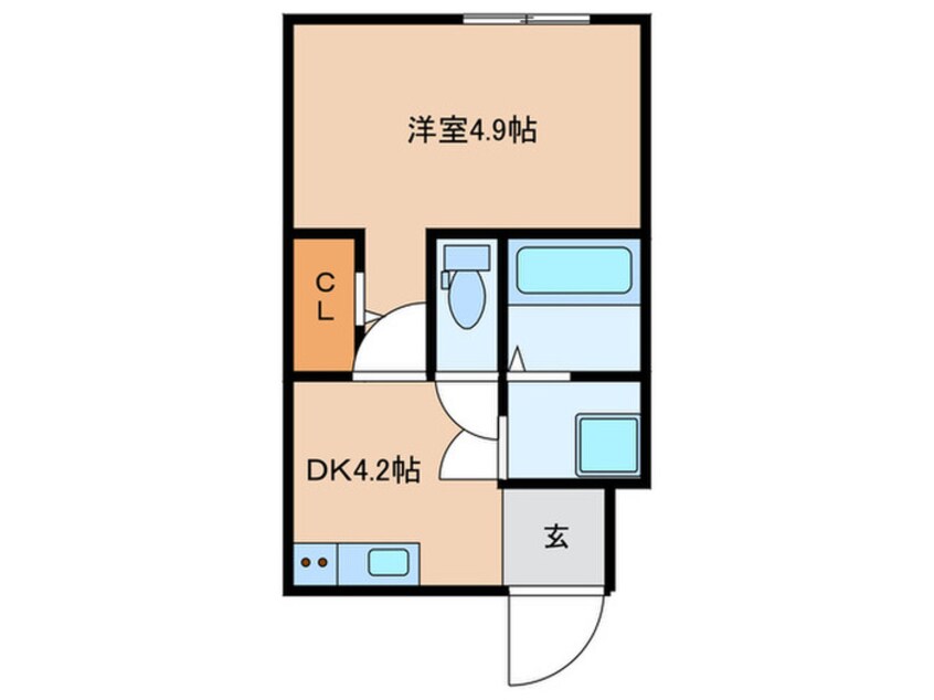 間取図 仮）京町プレイスレジデンスⅠ