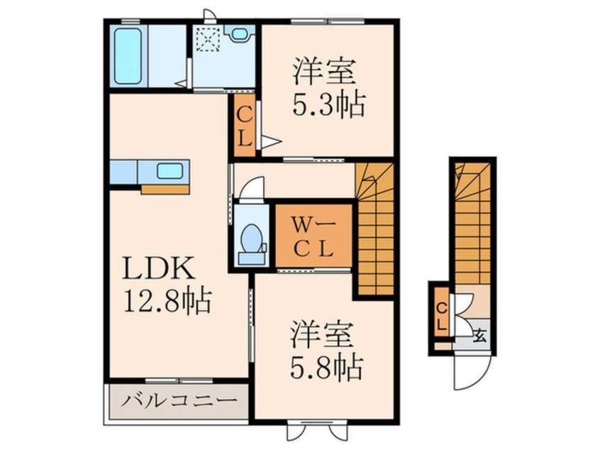 間取図 MAST日明