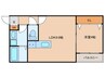 仮）リタリッチ千歳町 1LDKの間取り