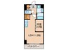 Avenue　Kurosaki　Residence 1LDKの間取り