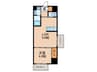Avenue　Kurosaki　Residence 1LDKの間取り