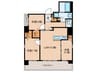 S-RESIDENCE大手門awesome 3LDKの間取り