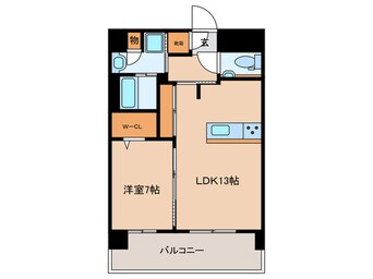 間取図 S-RESIDENCE大手門awesome