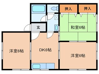 間取図 コーユー鷹見台