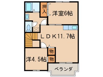 間取図 ヴィブレ有田