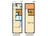ＣａｓａＪＲ箱崎Ｅ棟 1DKの間取り