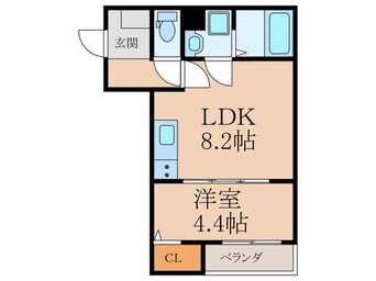 間取図 Katze戸畑