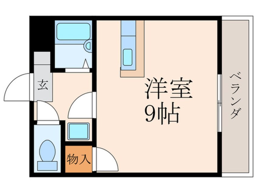 間取図 グランディール渡辺