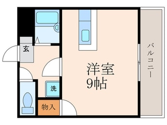 間取図 グランディール渡辺