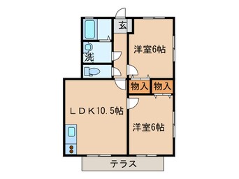 間取図 テルピンハウス