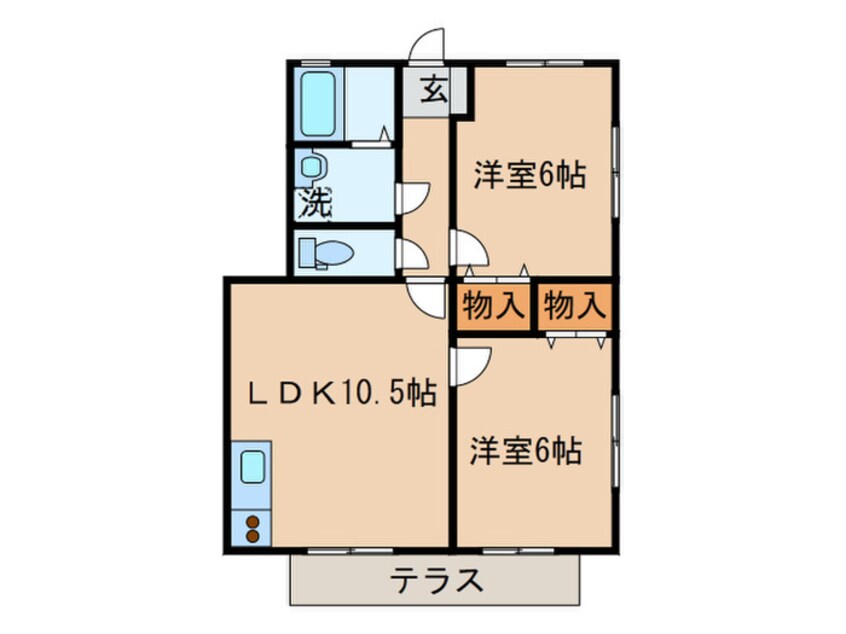 間取図 テルピンハウス