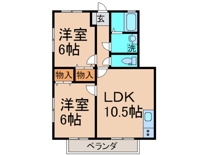 間取図 テルピンハウス