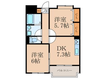 間取図 フェルト1215