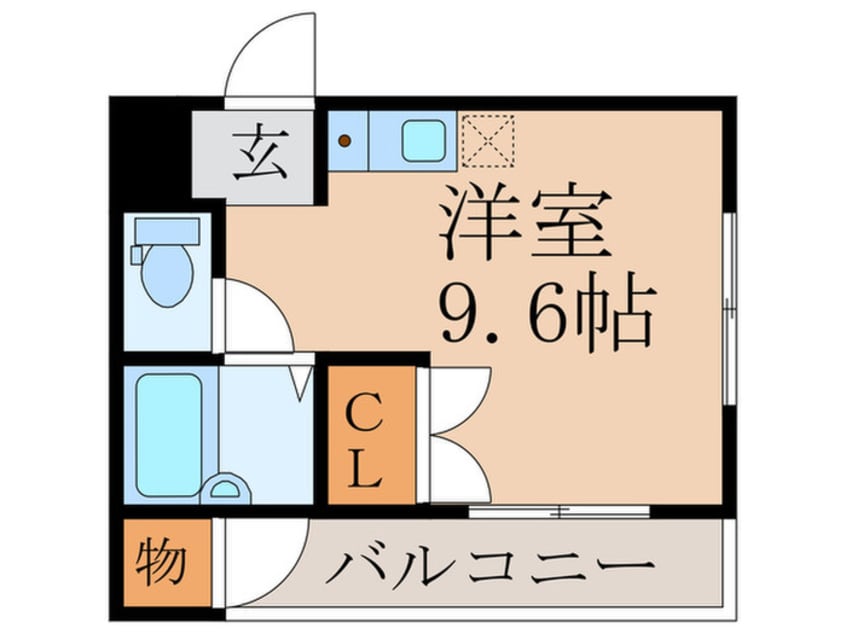 間取図 クレアトゥ－ル４６