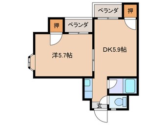 間取図 ベルクハイム