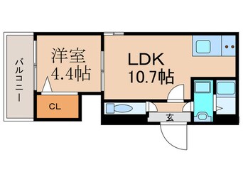 間取図 QuatreSaisons井尻