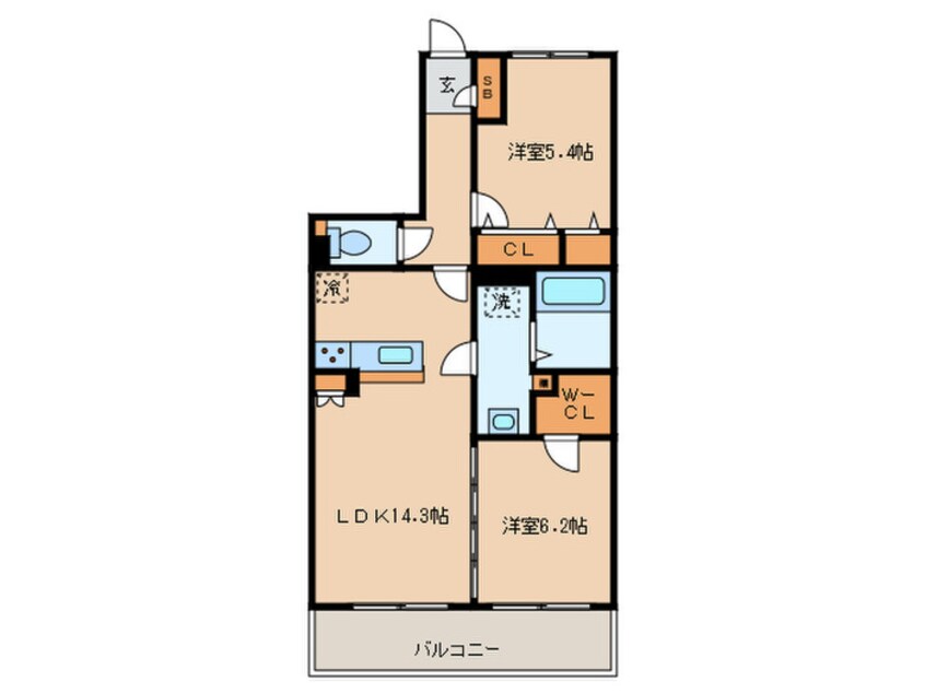 間取図 イマージュ　コパ