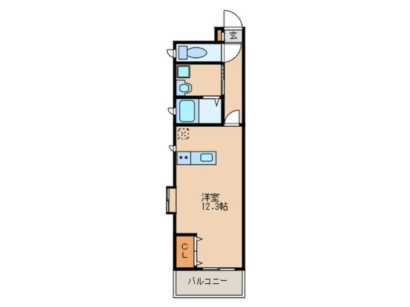 間取図 吉塚Ⅰビル