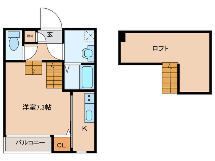 間取図 ハーモニーテラス土井