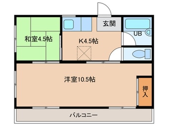 間取図 錦江谷山ハイツ