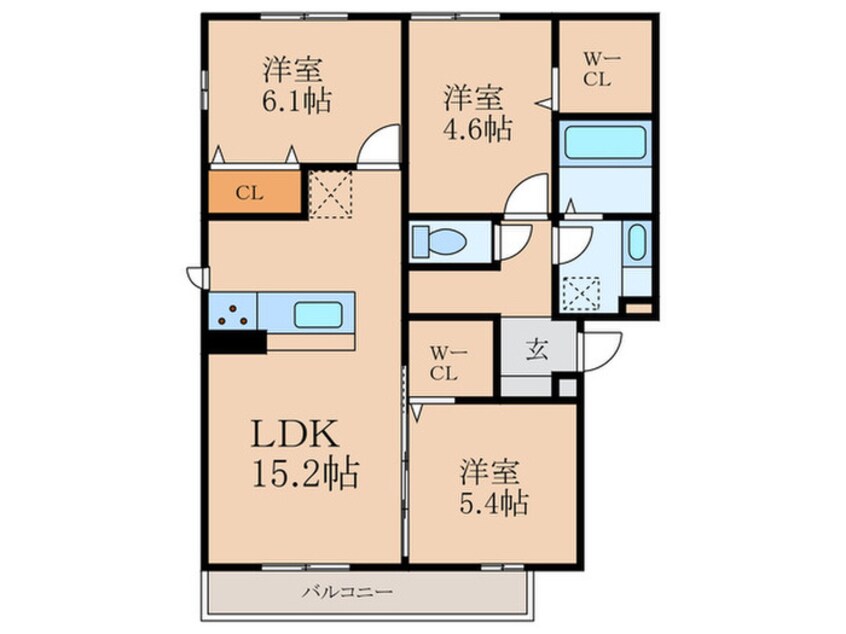 間取図 A－Garden門司