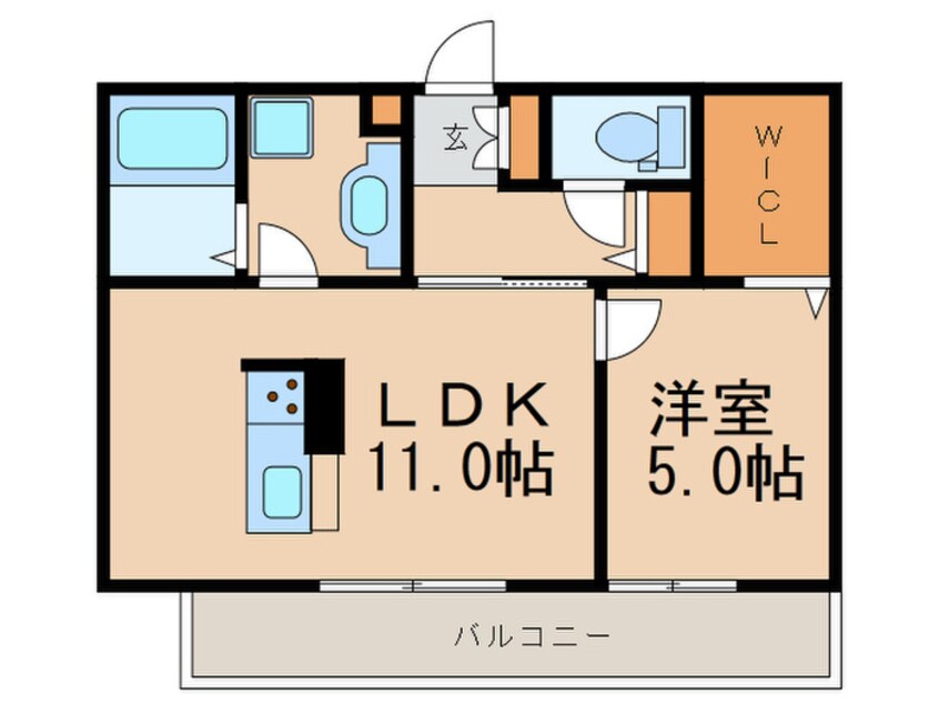 間取図 プランドール柚須駅南