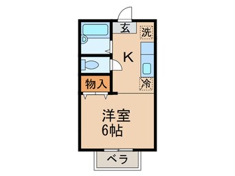 間取図 ルーブル折尾