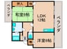 ロイヤルマンション国分 2LDKの間取り