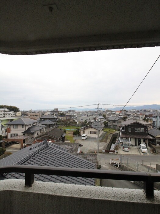 室内からの展望 ロイヤルマンション国分