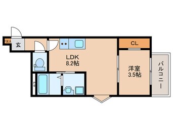 間取図 Crecia周船寺　Ⅰ