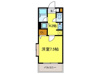 間取図 プレデュパルク壱番館