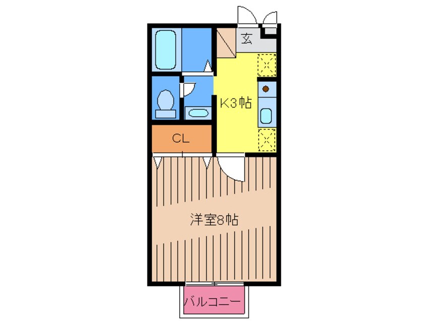 間取図 ＰＩＡ欅Ｂ棟