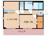 Elegance　Ace 1LDKの間取り