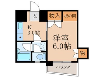 間取図 ビブレ北方