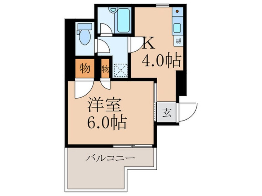 間取図 ビブレ北方