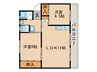 ビレッジハウス直方1号棟 2LDKの間取り