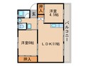 ビレッジハウス直方1号棟の間取図