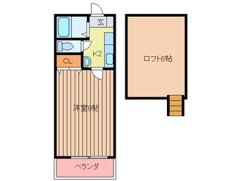 間取図 フ－ガ・アネックス１号館