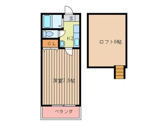 間取図 フ－ガ・アネックス１号館