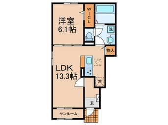 間取図 仮)ＳＨＩＮＫＡ