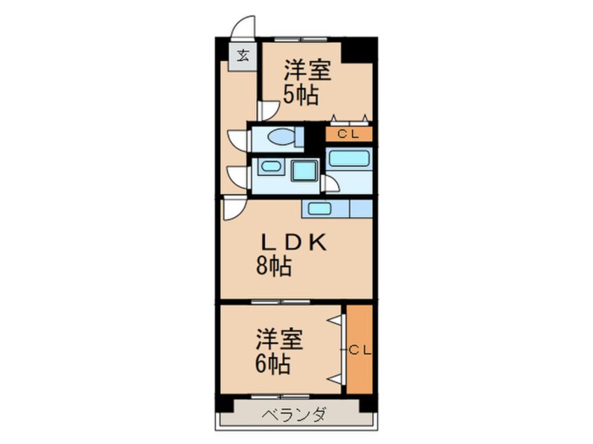 間取図 第２サンライト東口ビル