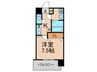 ｴﾝｸﾚｽﾄ博多駅前Ⅲ(604) 1Kの間取り