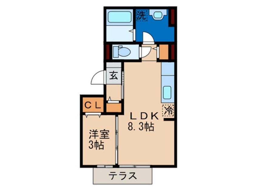 間取図 ソレール　ヴィラ